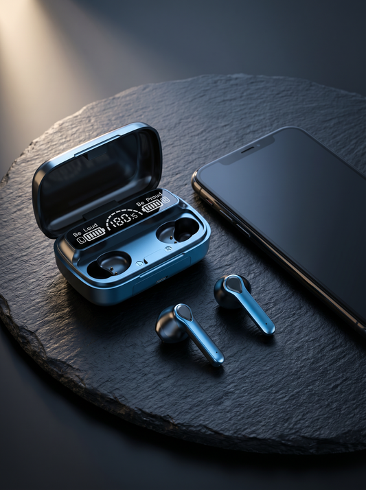 Auriculares TWS M10 Bluetooth 5.3 Metálicos Inalámbricos