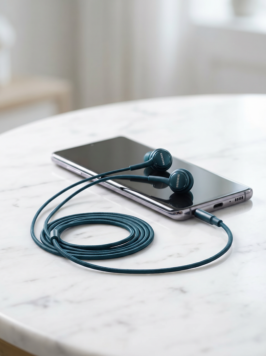 Auriculares Samsung Handsfree Negro con Micrófono In-Ear