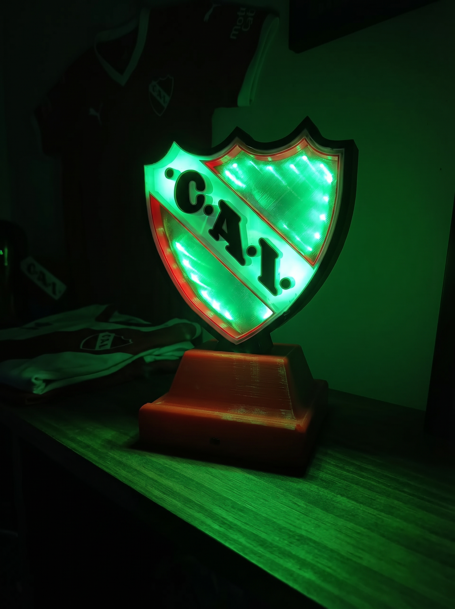 Cartel Luminoso LED Instituto Atlético Central Córdoba Decorativo