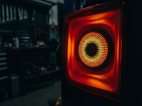 Luz LED USB Devil's Eye Decorativa Ambiente RGB