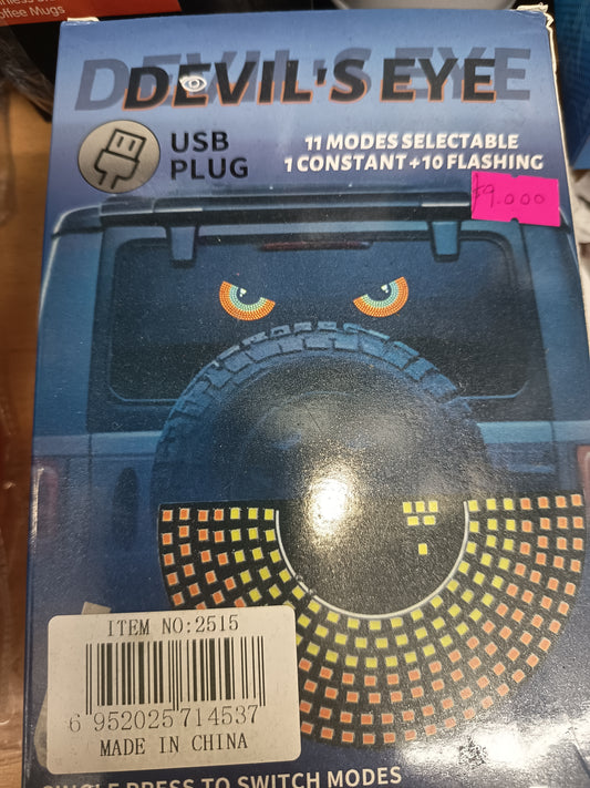 luz led usb devils eye