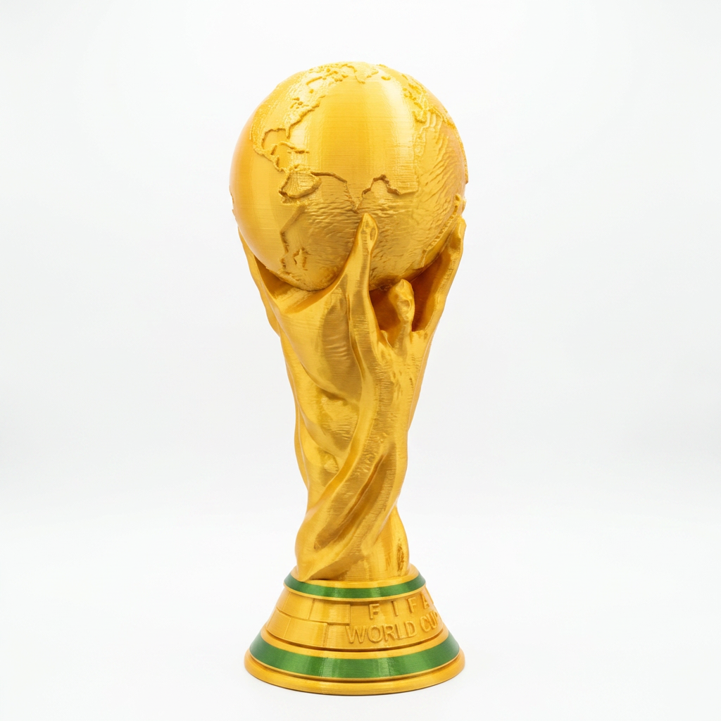 Copa del Mundo FIFA Decorativa Impresa en 3D