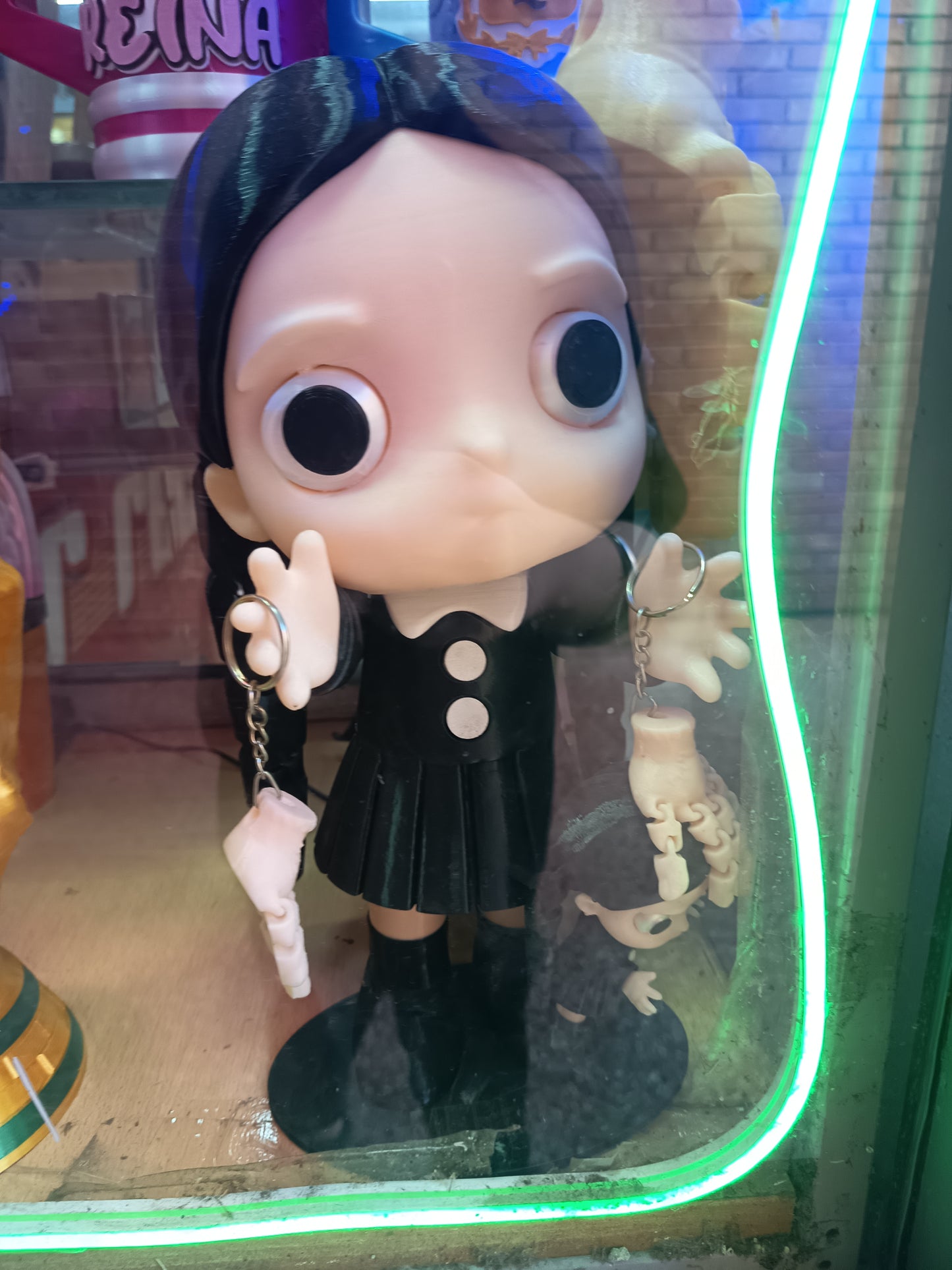 Muñeca Merlina Wednesday Impresa en 3D Decorativa — imagen 4