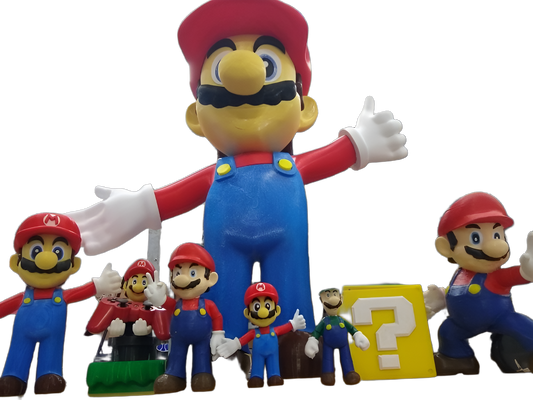 Figura Super Mario Bros Impresa en 3D Varios Tamaños — imagen 2