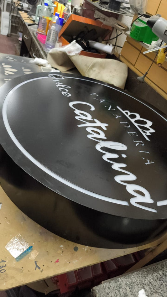 Cartel Backlight Retroiluminado — Personalizado