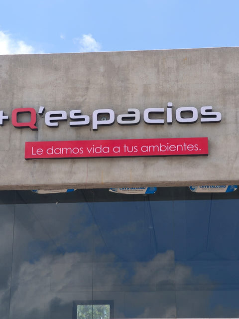 Letras Corpóreas y 3D para Fachada — Corte Láser