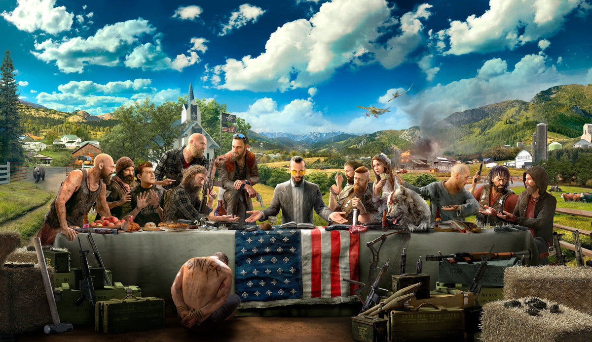 Far Cry 5 (PS4) - portada
