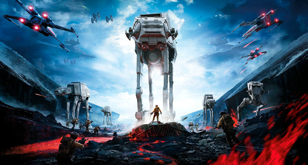 Star Wars Battlefront (PS4) - portada