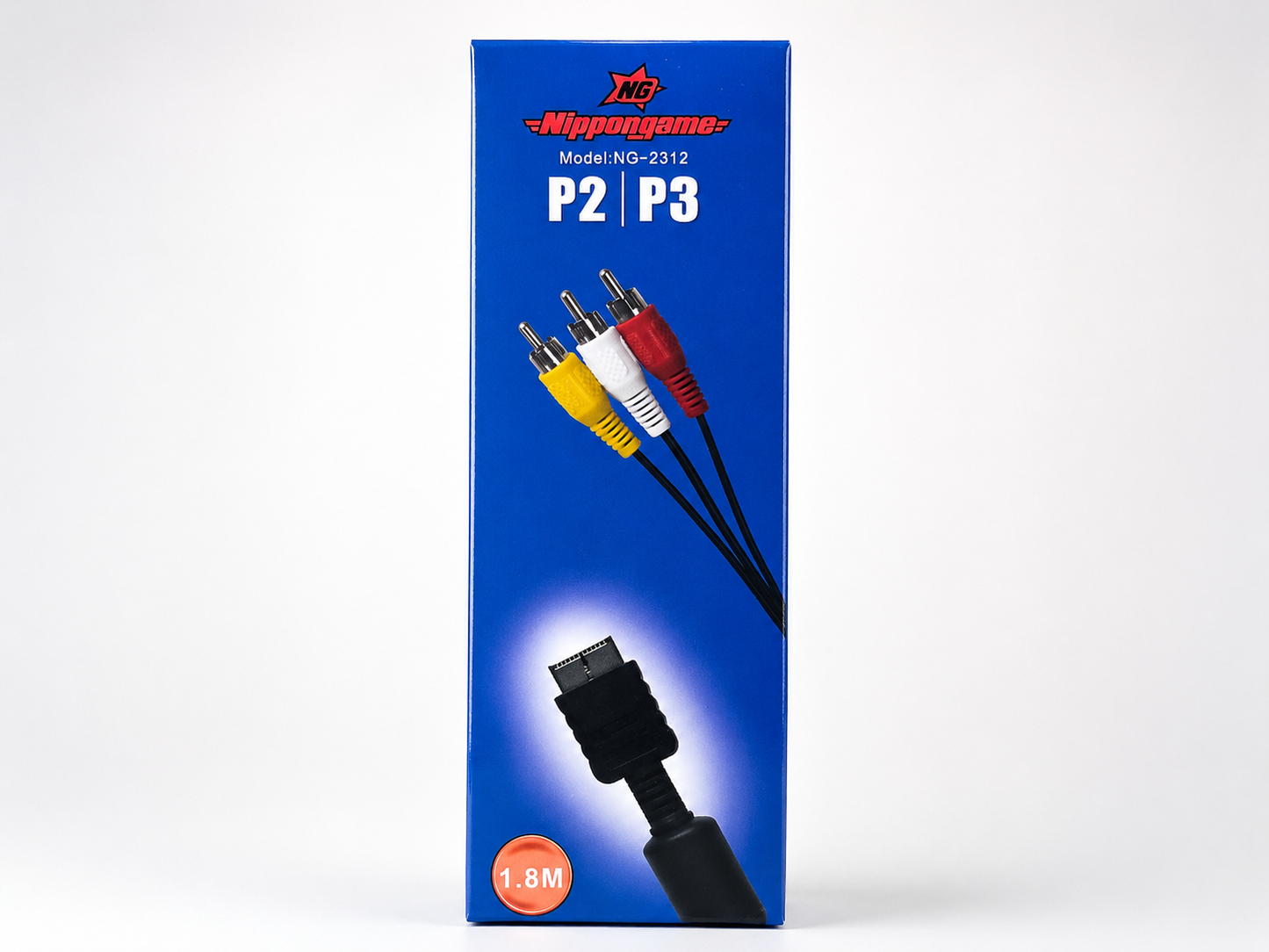 Cable AV RCA para PlayStation 2 y PlayStation 3