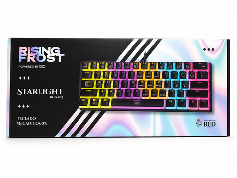 Rising Frost Teclado Gamer RGB - Vista 1