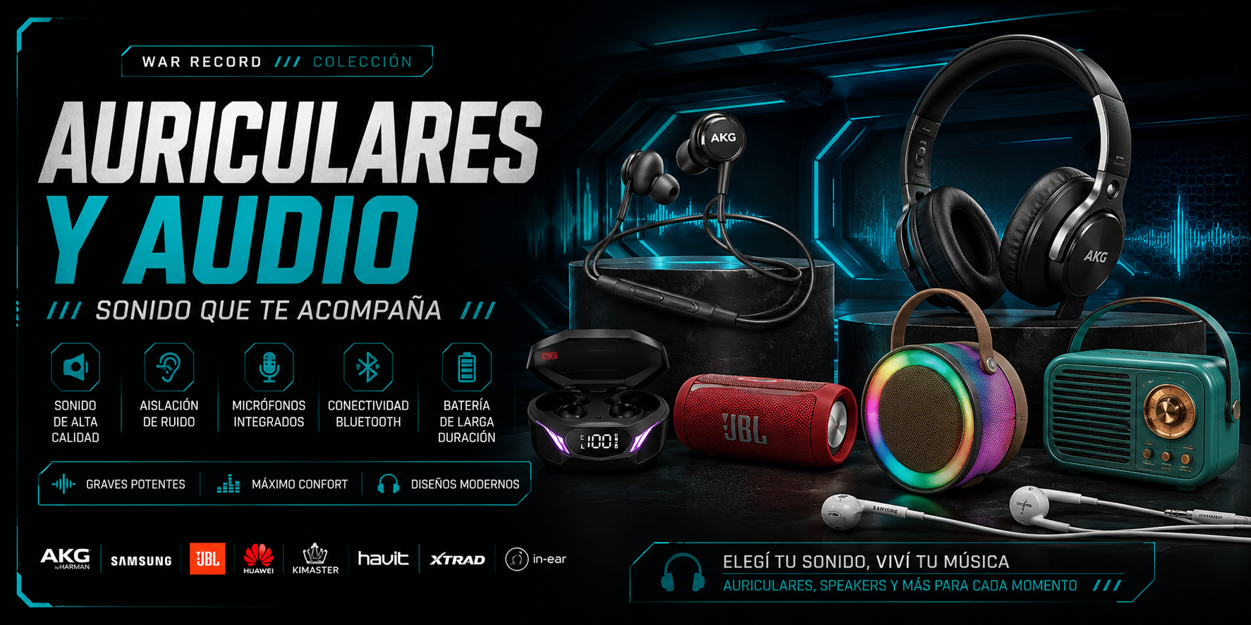 Auriculares y Audio
