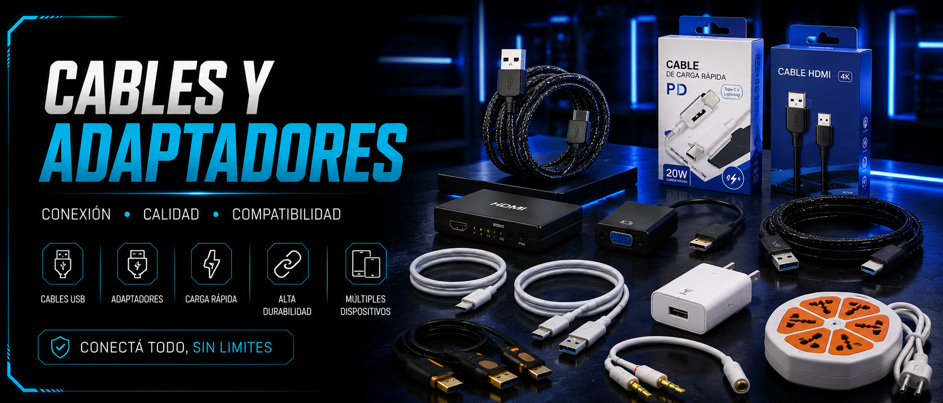 Cables y Adaptadores