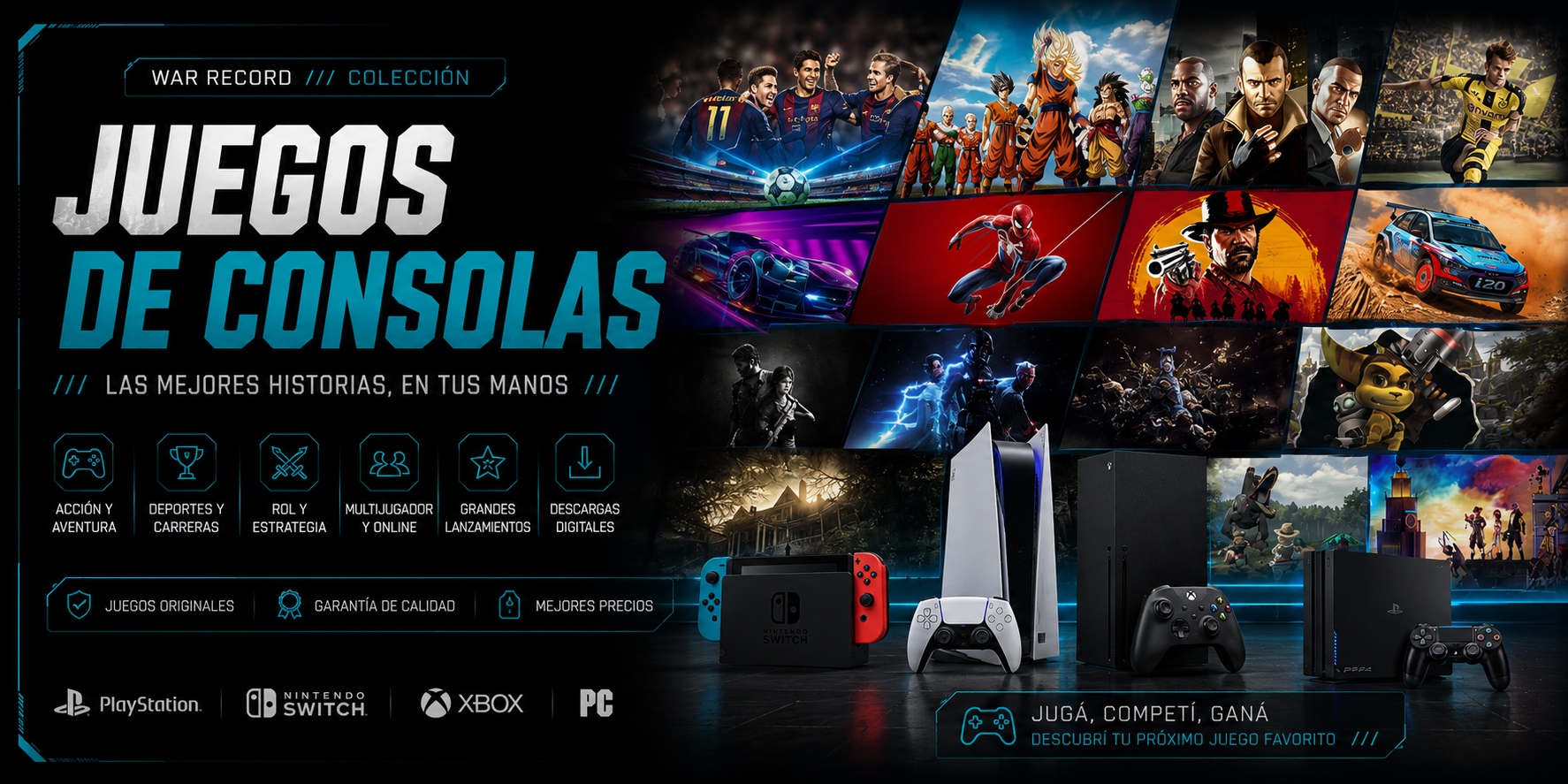 Gaming y Consolas