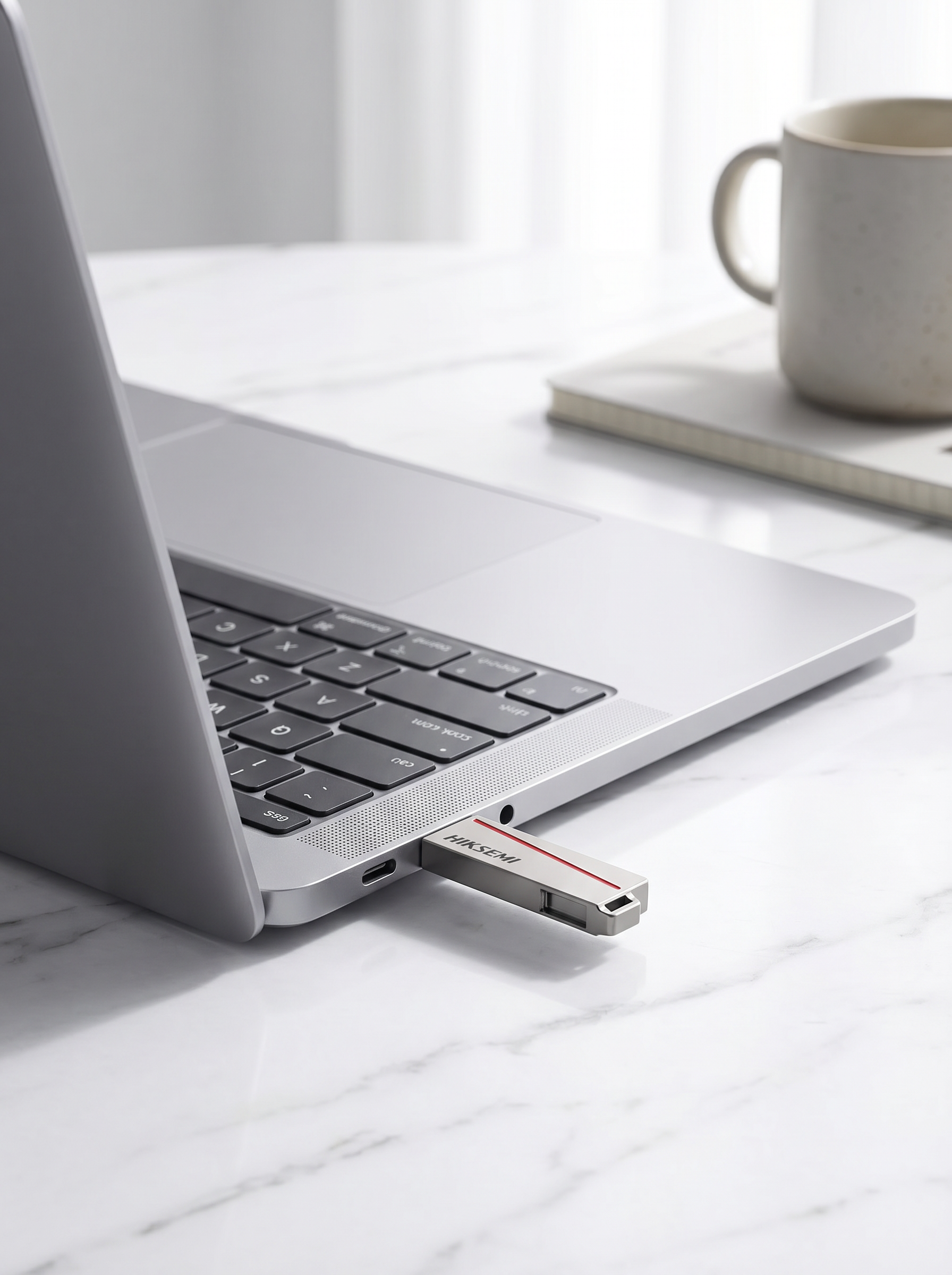 Pendrive Hiksemi Dual Slim 64GB USB 3.0 OTG Doble Conector
