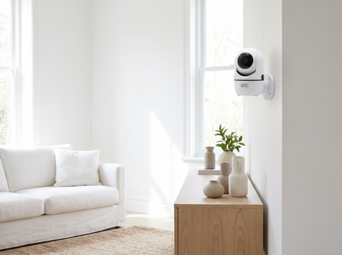 Cámara IP GTC Automática Inalámbrica WiFi Seguridad Interior