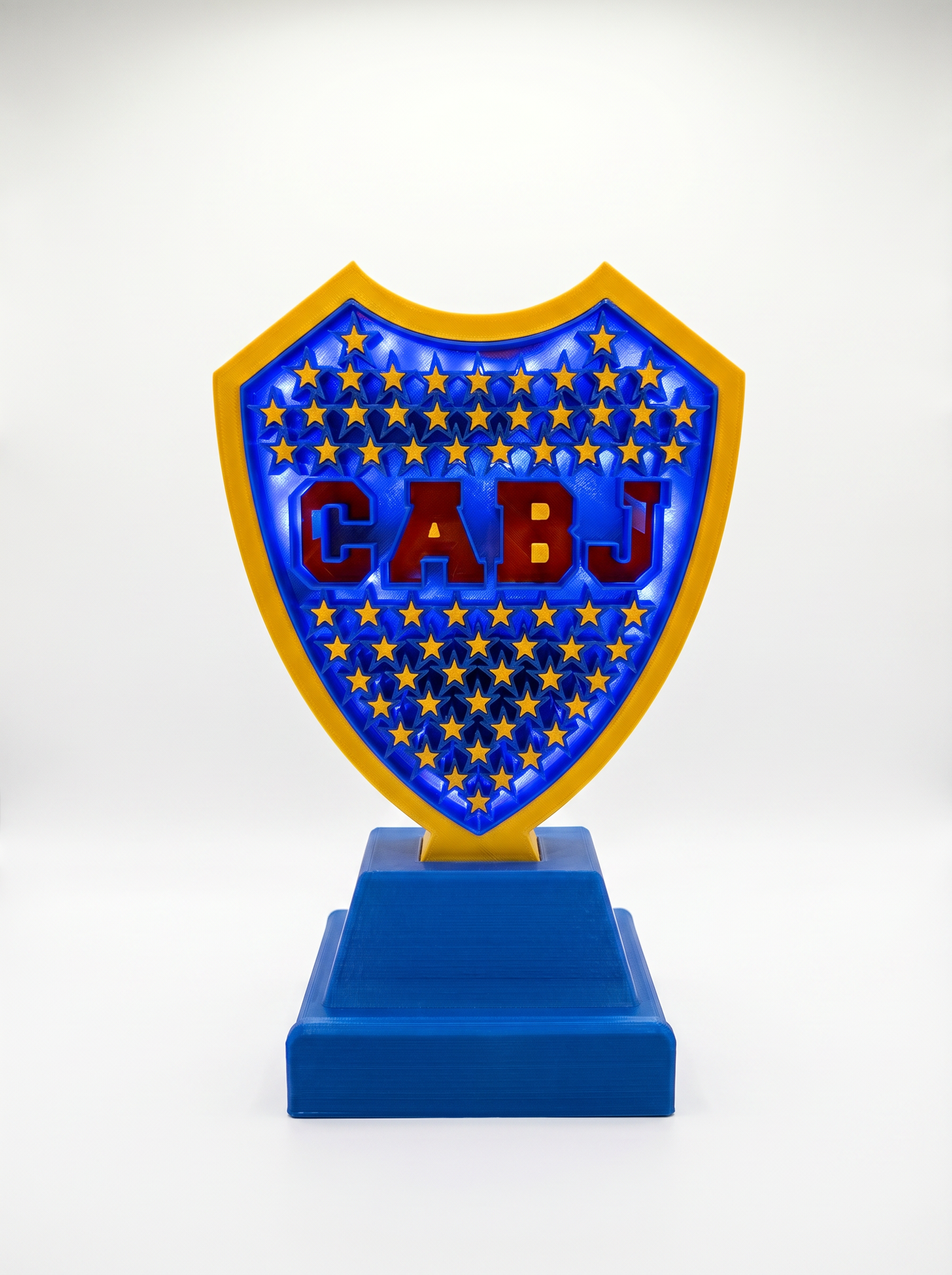 Cartel Luminoso LED Boca Juniors Decorativo para Habitación