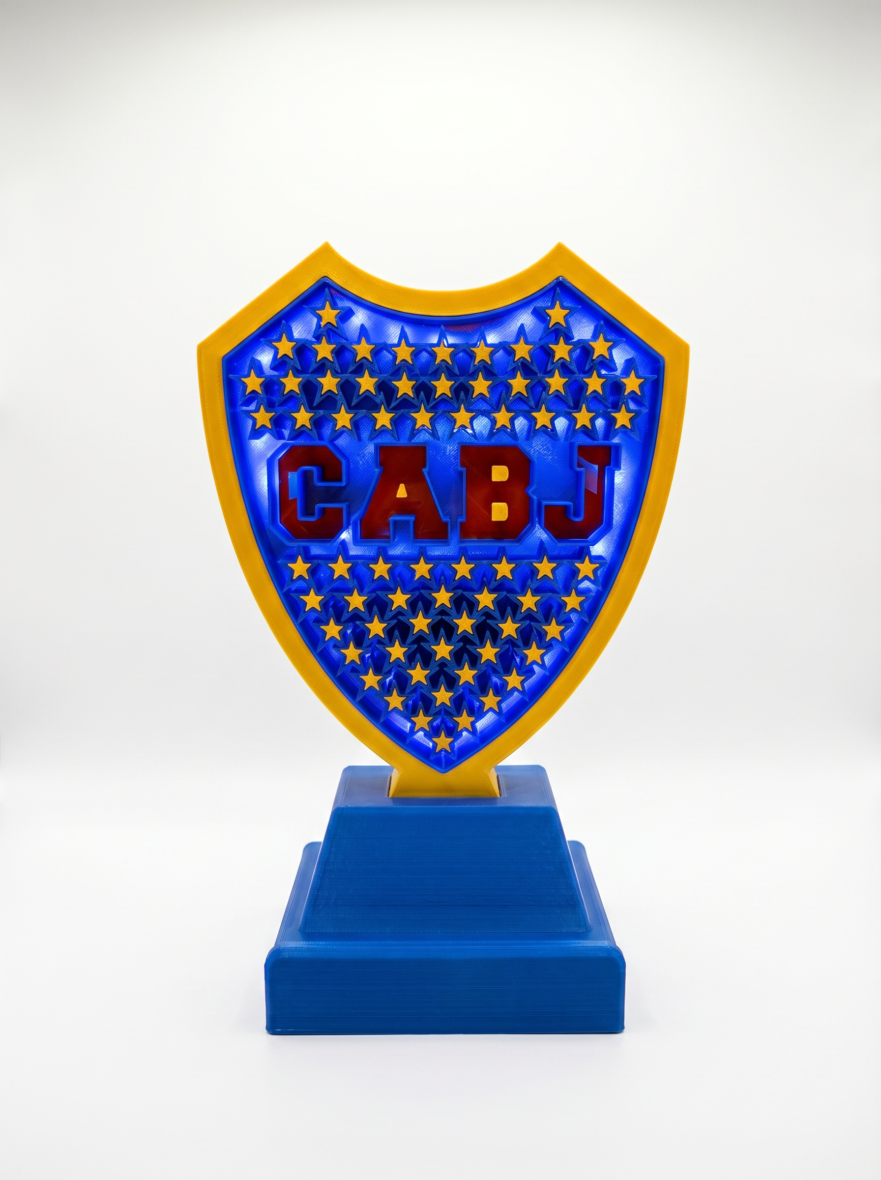 Cartel Luminoso LED Boca Juniors Decorativo para Habitación