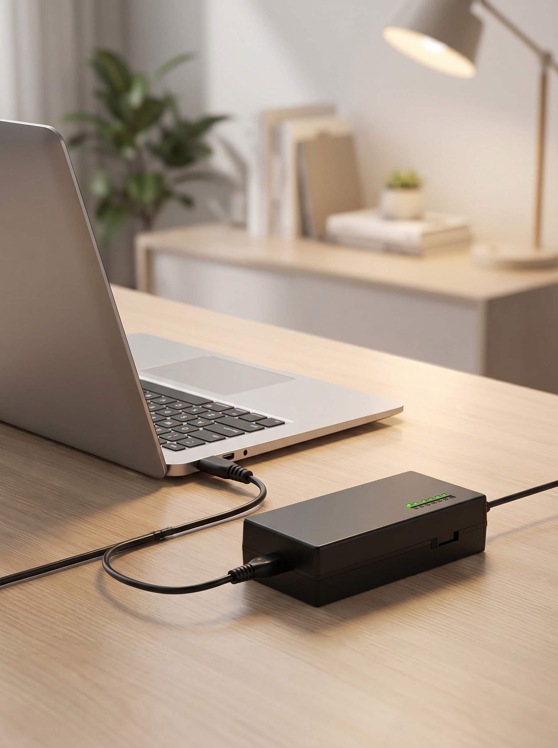 Cargador Universal para Notebook con Múltiples Puntas y Voltajes