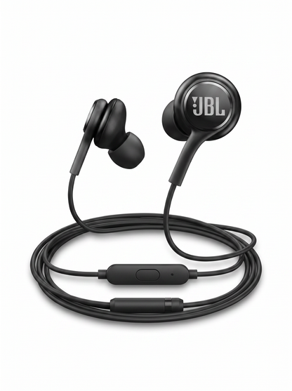 Auriculares JBL Handsfree Negro con Micrófono In-Ear