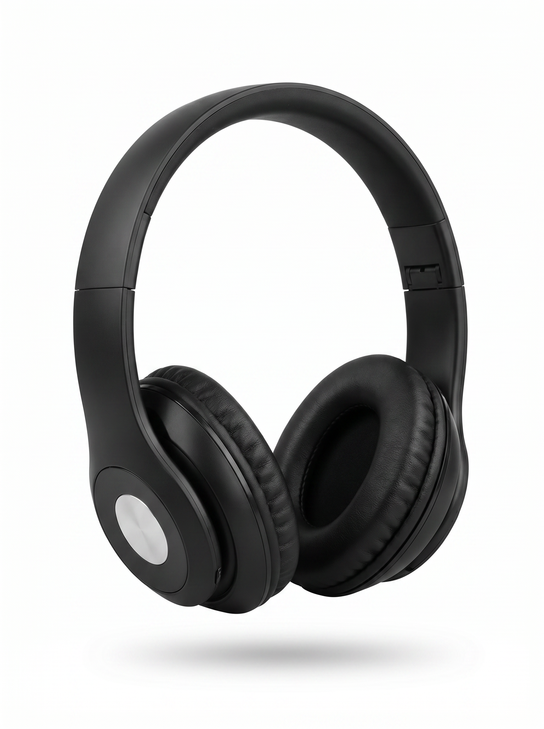Auriculares Stereo Earphones HD Negro Over-Ear con Vincha