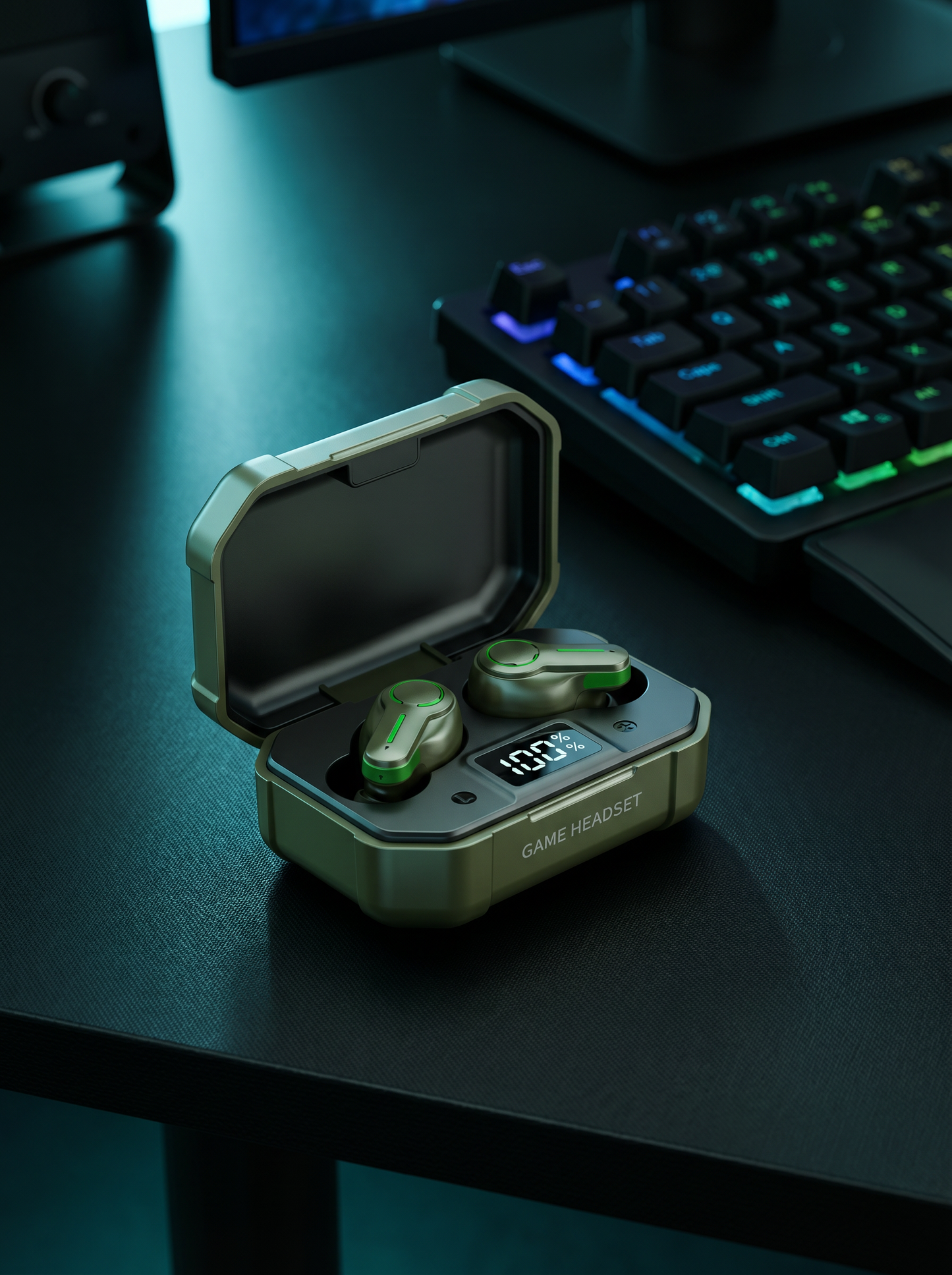 auricular jk607 gaming tws bluetooth53