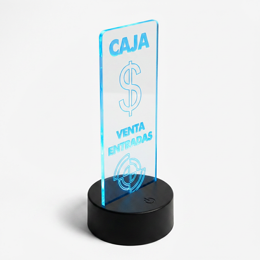 Cartel Luminoso Caja — imagen 2