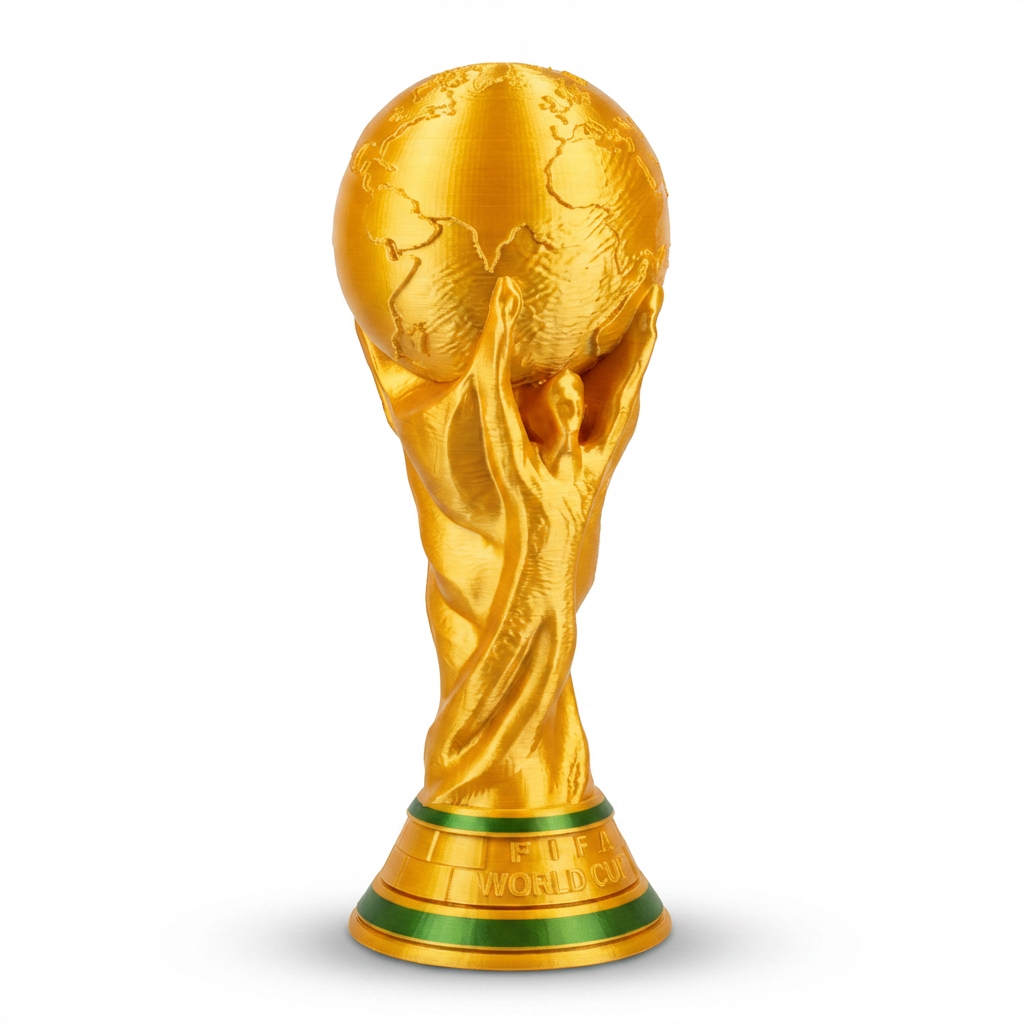 Copa del Mundo FIFA Decorativa Impresa en 3D