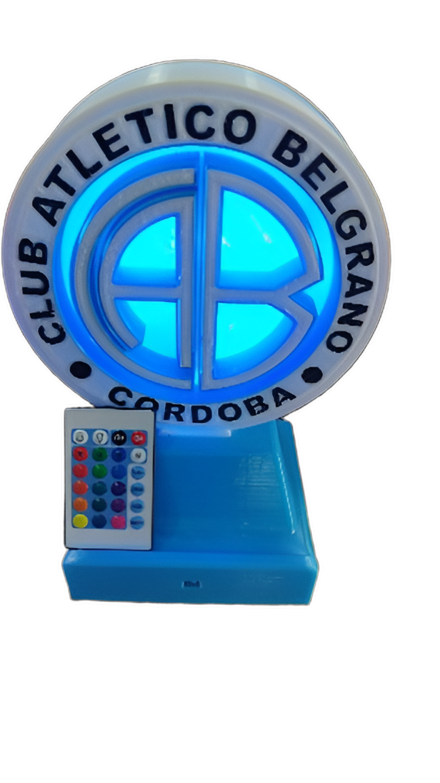 Cartel LED Atlético Belgrano con Control Remoto
