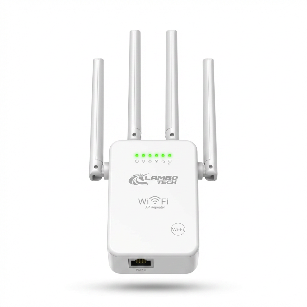 Extensor Repetidor WiFi Inalámbrico Cobertura Total