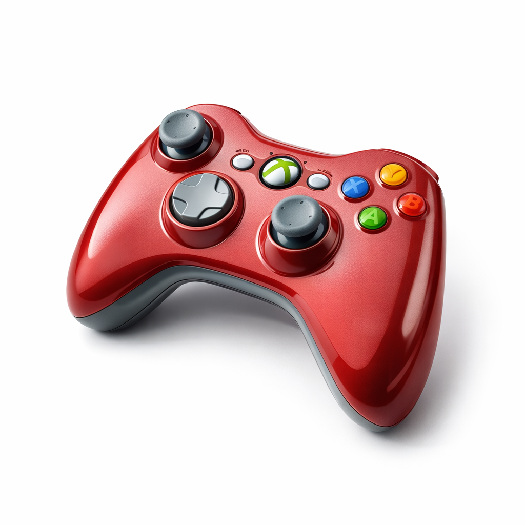 Control Inalámbrico XBOX Rojo - War Record Córdoba