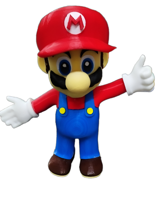 Figura Super Mario Bros Impresa en 3D Varios Tamaños — imagen 1