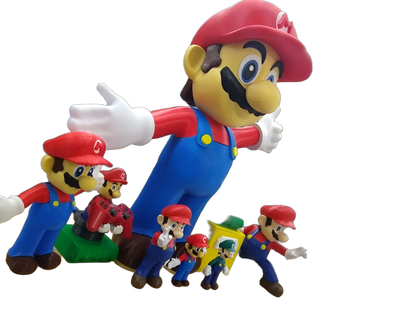 Figura Super Mario Bros Impresa en 3D Varios Tamaños — imagen 3