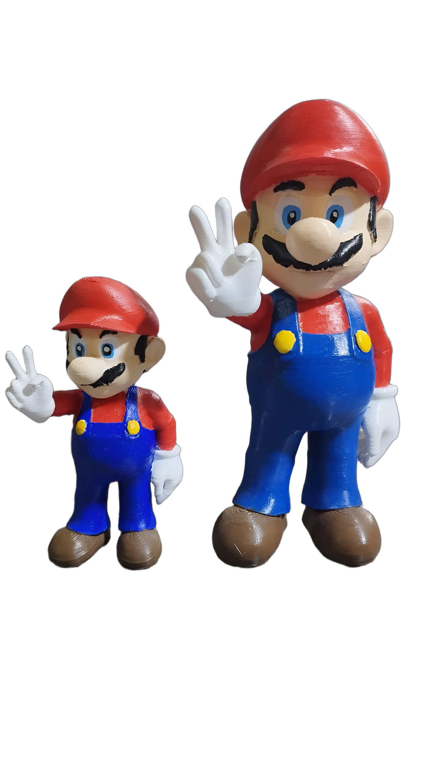 Figura Super Mario Bros Impresa en 3D Varios Tamaños — imagen 4