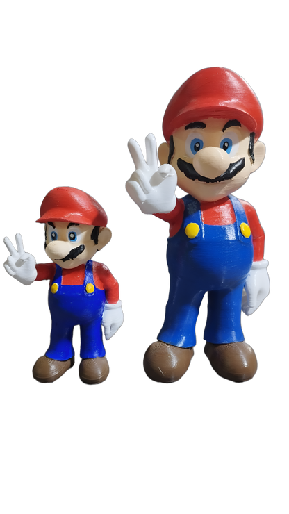 Figura Super Mario Bros Impresa en 3D Varios Tamaños — imagen 4