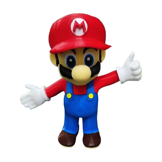 Figura 3D Super Mario Bros — 10 a 30 cm