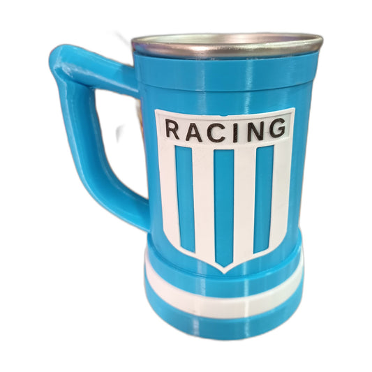 Jarra 3D Racing Club — 0.5 o 1 Litro