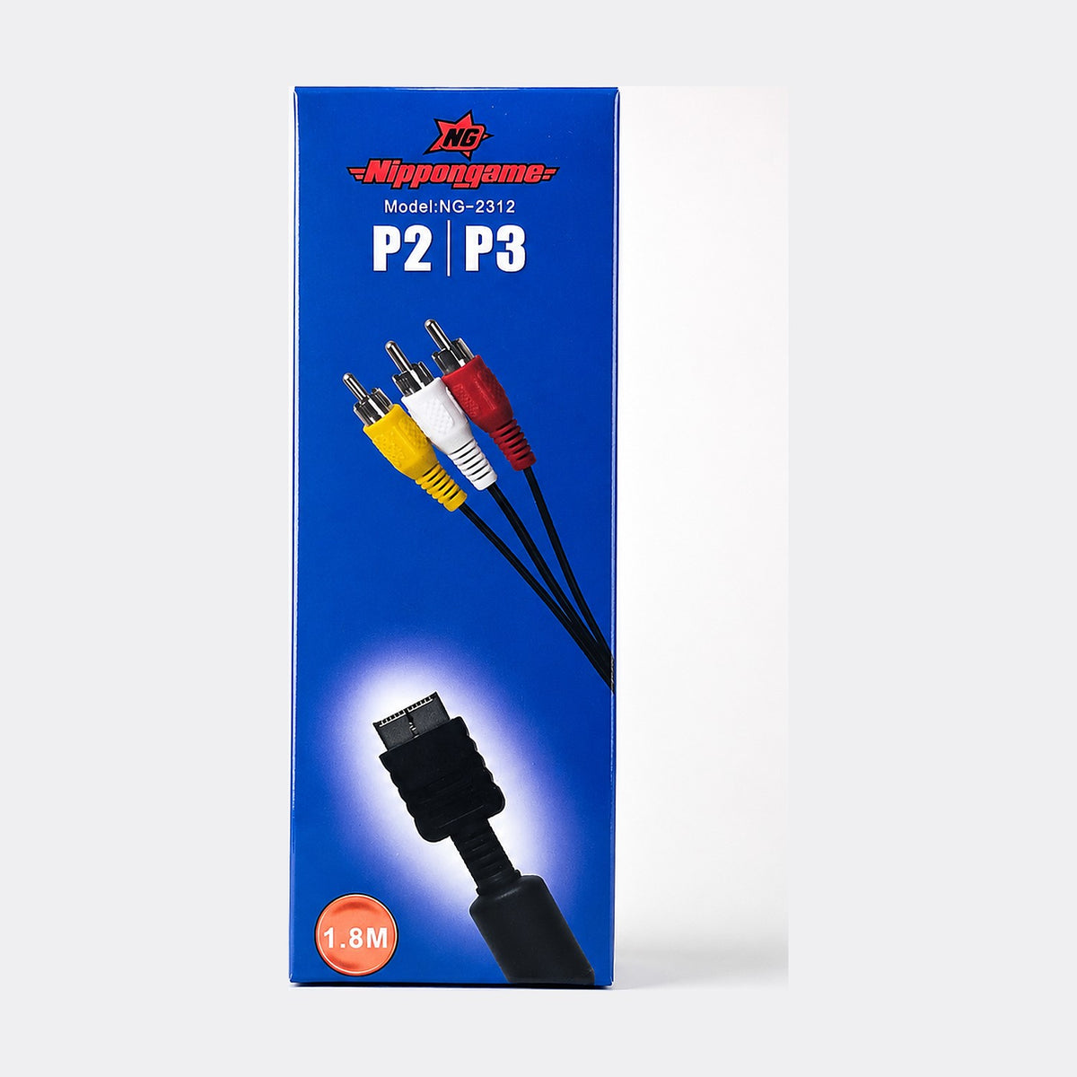 Cable AV RCA para PlayStation 2 y PlayStation 3
