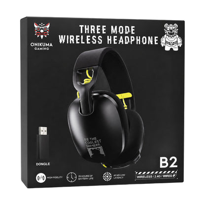 Auriculares Gamer ONIKUMA B2 Wireless 3 Modos