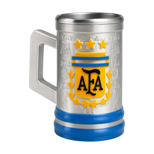 Jarra 3D Selección Argentina Estilo Acero