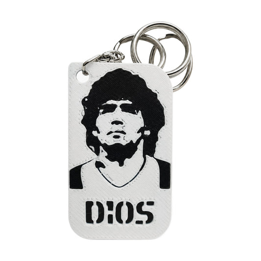 Llavero 3D Maradona D10S