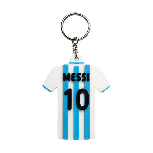 Llavero 3D Messi 10 — Camiseta Argentina