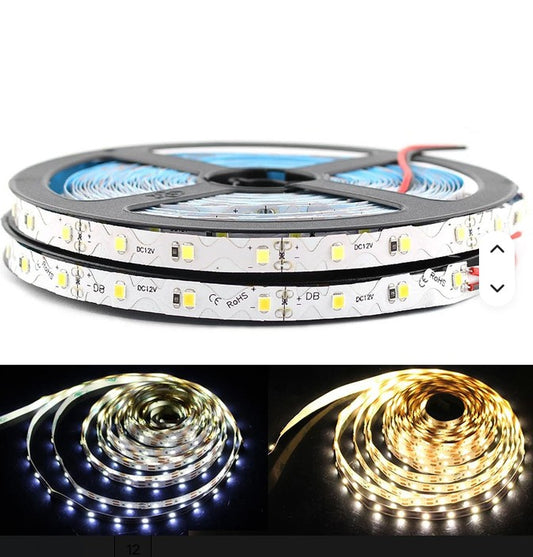 Tira LED flexible S Zigzag 50 metros rollo completo SMD 2835 12V