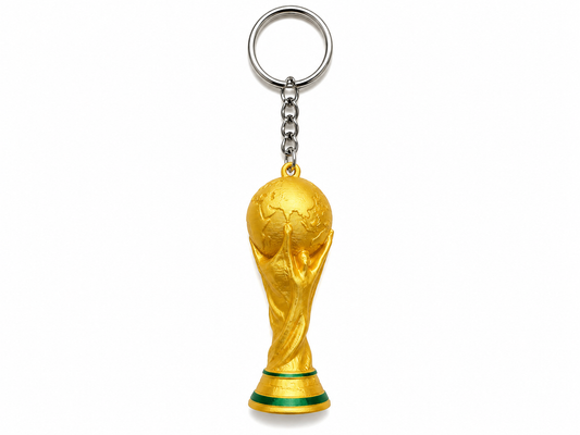 Llavero Copa del Mundo Trofeo — Impreso en 3D