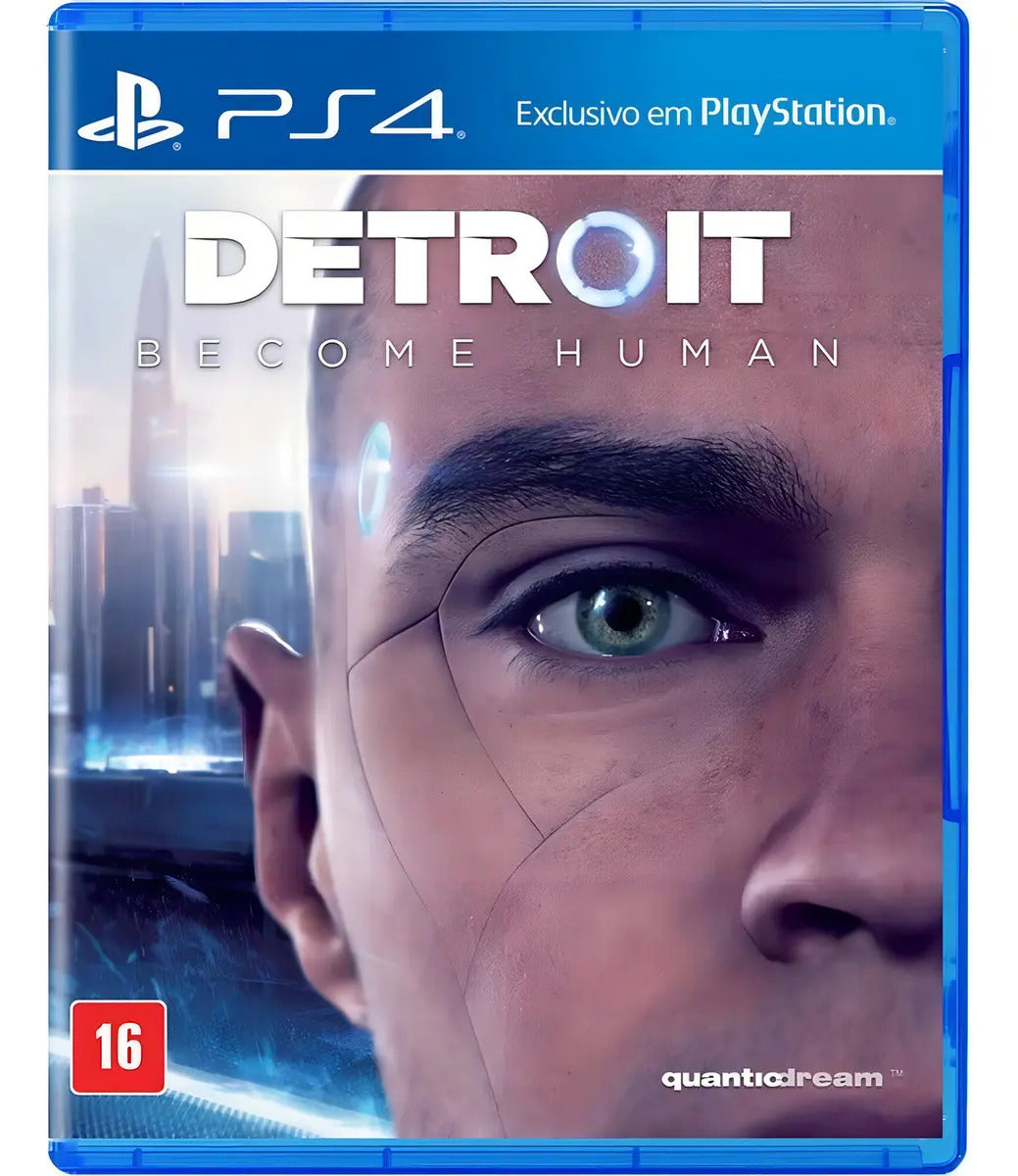 DETROIT BECOME HUMAN PS4 Usado — caja oficial