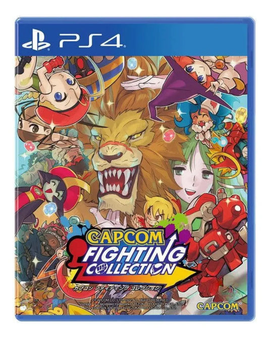 CAPCOM FIGHTING COLLECTION PS4 — caja oficial