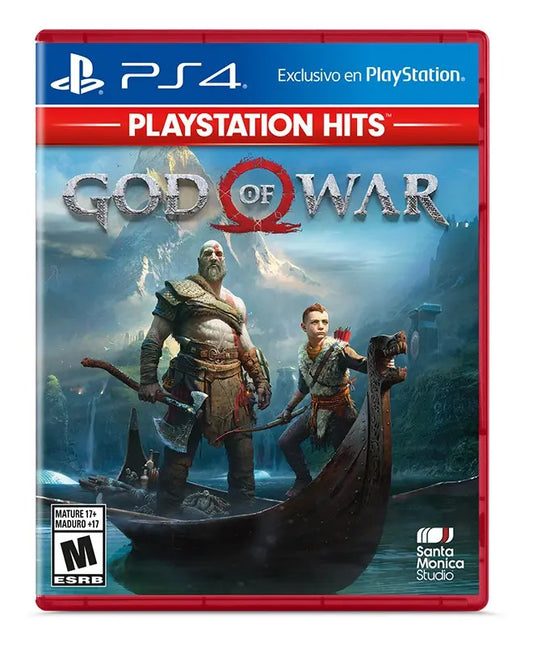 GOD OF WAR 2018 PS4 — caja oficial