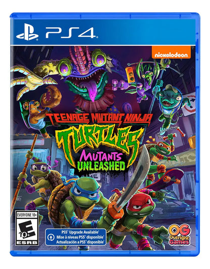 Teenage Mutant Ninja Turtles: Mutants Unleashed — caja oficial
