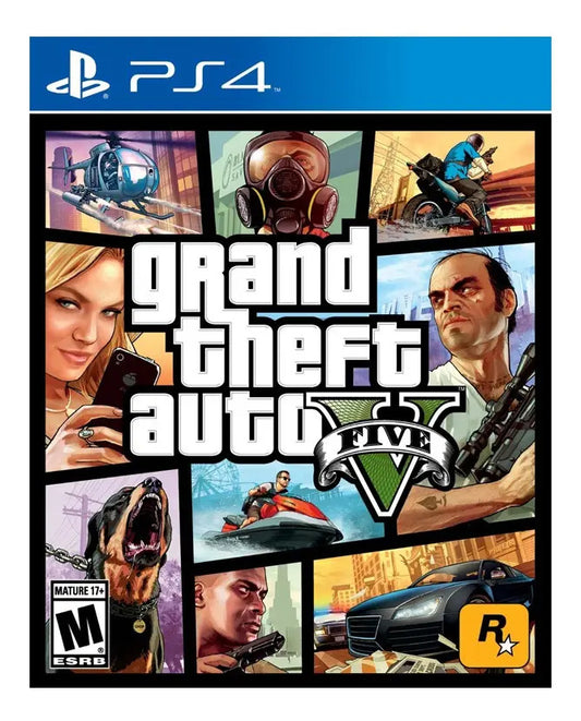 Grand Theft Auto V — caja oficial