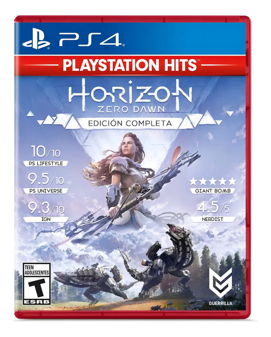 HORIZON ZERO DAWN COMPLETE PS4 Usado — caja oficial