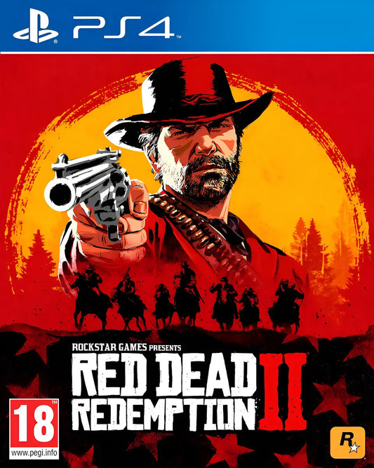 RED DEAD REDEMPTION 2 PS4 Usado — caja oficial